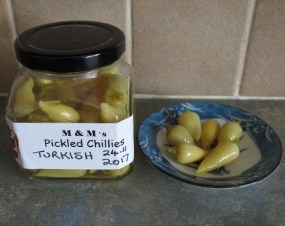 Turkish Pickled Peppers